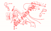 Handlebar controls,2nd s. for MOTO GUZZI California III Carburatori 1989