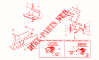 Rear fairing-seat cover FRAME 1000 guzzi-laverda-scarabeo LE-MANS 1984 35