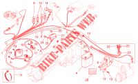 Rear electrical system for MOTO GUZZI Nevada S 2010