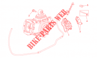 Rear brake caliper for MOTO GUZZI Norge IE 8V 2015