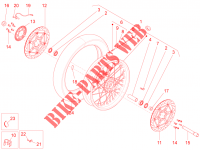 Front wheel for MOTO GUZZI Stelvio 8V STD - NTX 2016