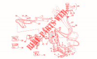 Rear brake system FRAME 1100 guzzi-laverda-scarabeo V11 2000 32