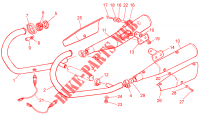 Exhaust unit for MOTO GUZZI V7 Racer 2014